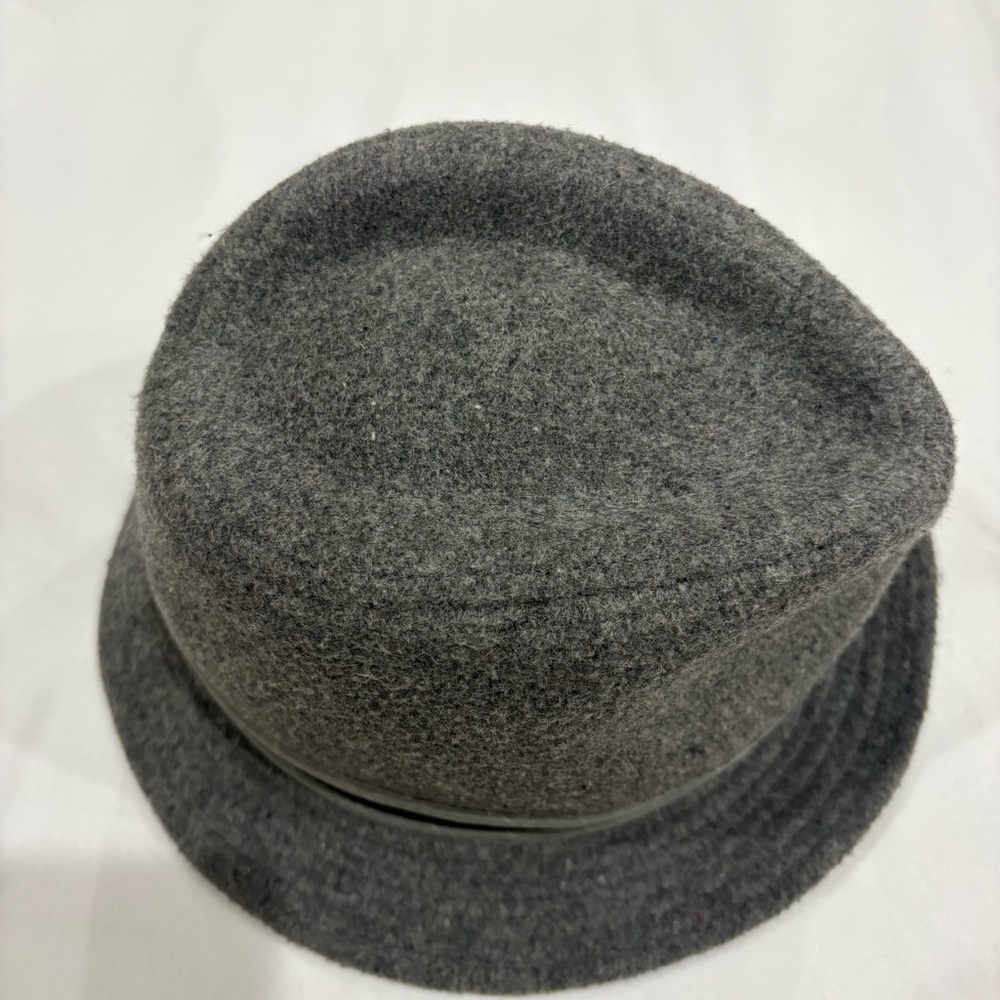 Disneyland Mickey Mouse Wool Felt Gray Fedora Hat Adult - Picture 4 of 6